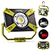 LED Work Light 48LEDS 1600LM 20W Rechargeable Portable with Magnet Clamp Stand Cordless Tac Light SOS Mode Spotlight Camping Emergency 2.1A Fast Charging for Truck Tractor Workshop Construction Site