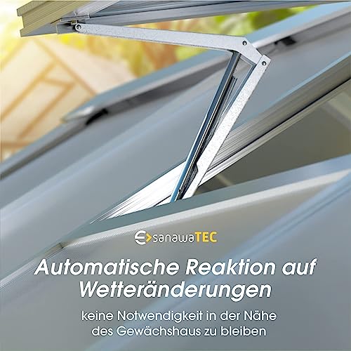 GFP Automatischer Fensteröffner Für Frühbeetkästen – Stromlos, Temperaturgesteuert, öffnet Bei Überhitzung, Schließt Bei Abkühlung, Für Optimale Durchlüftung Im Gewächshaus GFP Automatischer Fensteröffner Für Frühbeetkästen – Stromlos, Temperaturgesteuert, öffnet Bei Überhitzung, Schließt Bei Abkühlung, Für Optimale Durchlüftung Im Gewächshaus