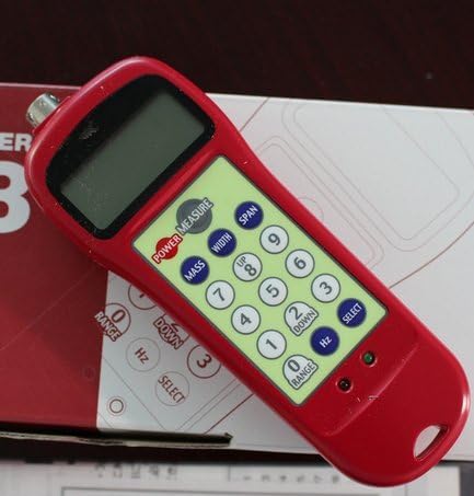 GOWE Sonic Tension Meter Measure units are Hertz, pounds, kilograms and Newton