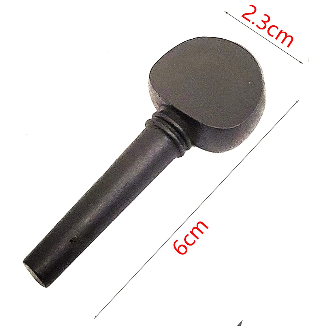 Lot de 4 chevilles d'accordage pour violon 4/4 en bois d'ébène