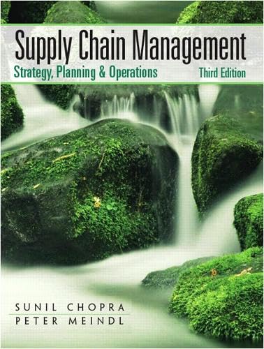 Supply Chain Management: Strategy, Planning, and Operation 3rd Edition