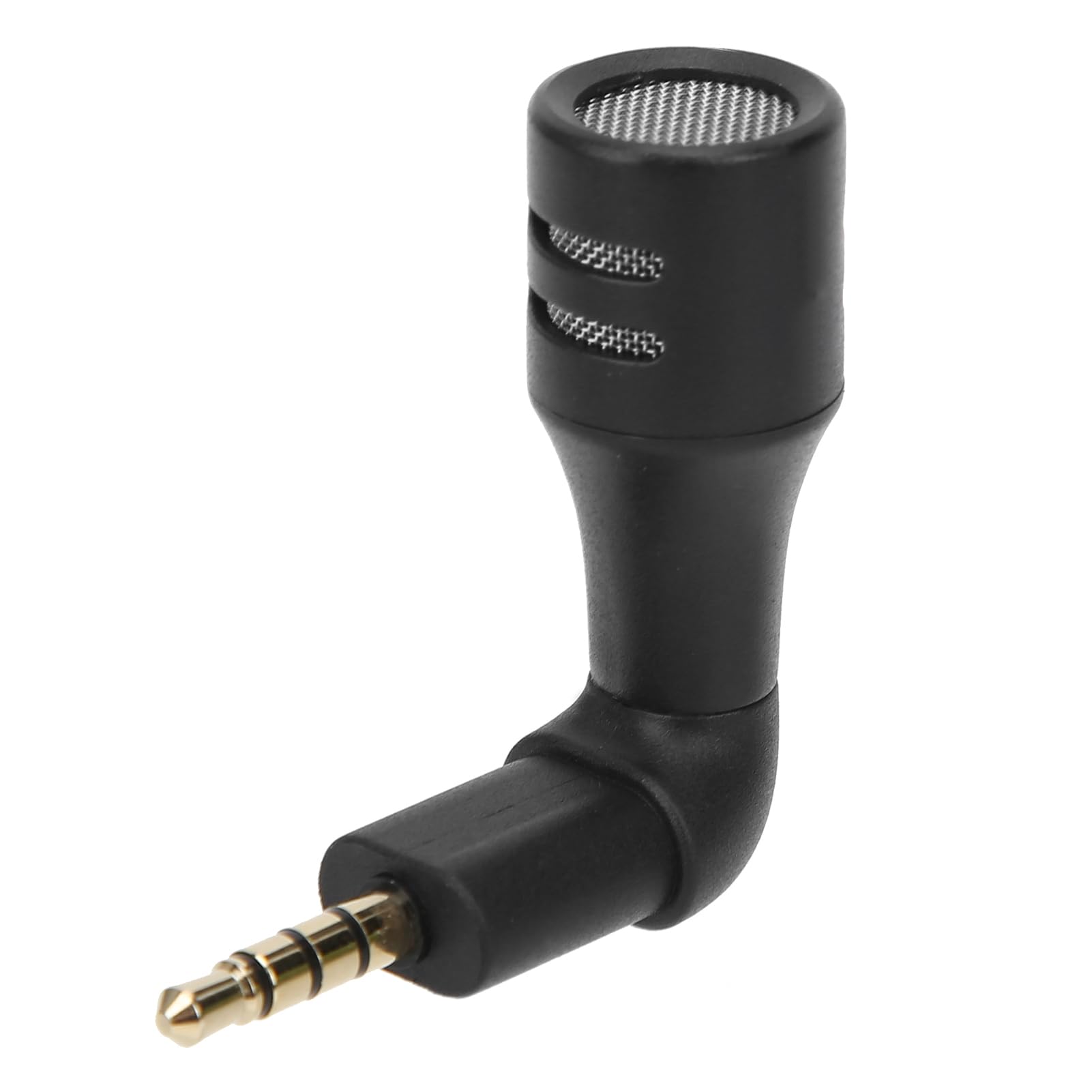 Acouto Ledistar Portable 3.5mm Capacitor Microphone for Mobile Phone & PC Recording, Omnidirectional, CVC Noise Reduction.