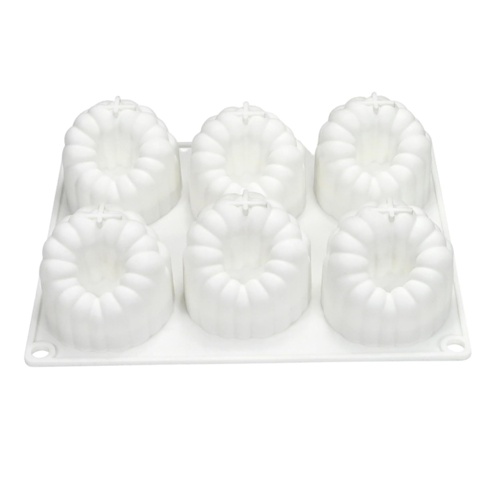 Grtheenumb White Fruit Molds, Jello Molds For Desserts, 6-Cavity Raspberry Pattern Safe Food-Grade Silicone Mousse Cake Non-Stick, Flexible Baking Tools For Candy, Jelly, Ice Cube, Chocolate