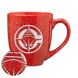 Rico Industries NBA Basketball Los Angeles Clippers Alternate 16 oz Team Color Laser Engraved Speckled Ceramic Coffee Mug