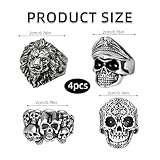 Zoom IMG-1 anello a forma di teschio Zoom IMG-1 anello a forma di teschio