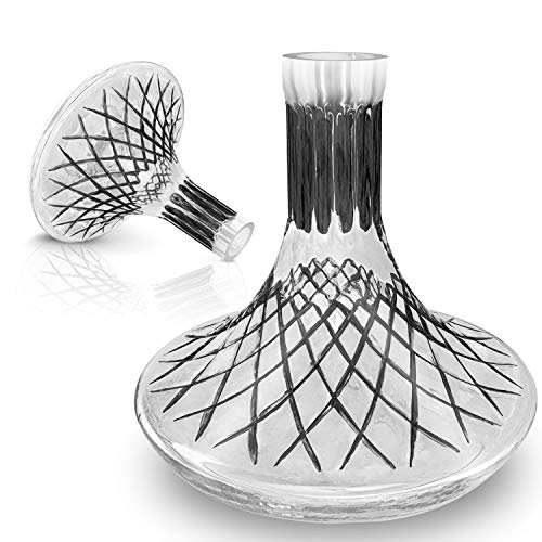 DILAW® SKITTO X Shisha Bowl Glas Ersatzglas Big Bowl ohne Gewinde Passend auf Shisha-Modelle mit Einer Außendurchmesser…