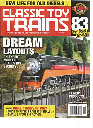 CLASSIC TOY TRAINS MAGAZINE OCTOBER 2017. image 2