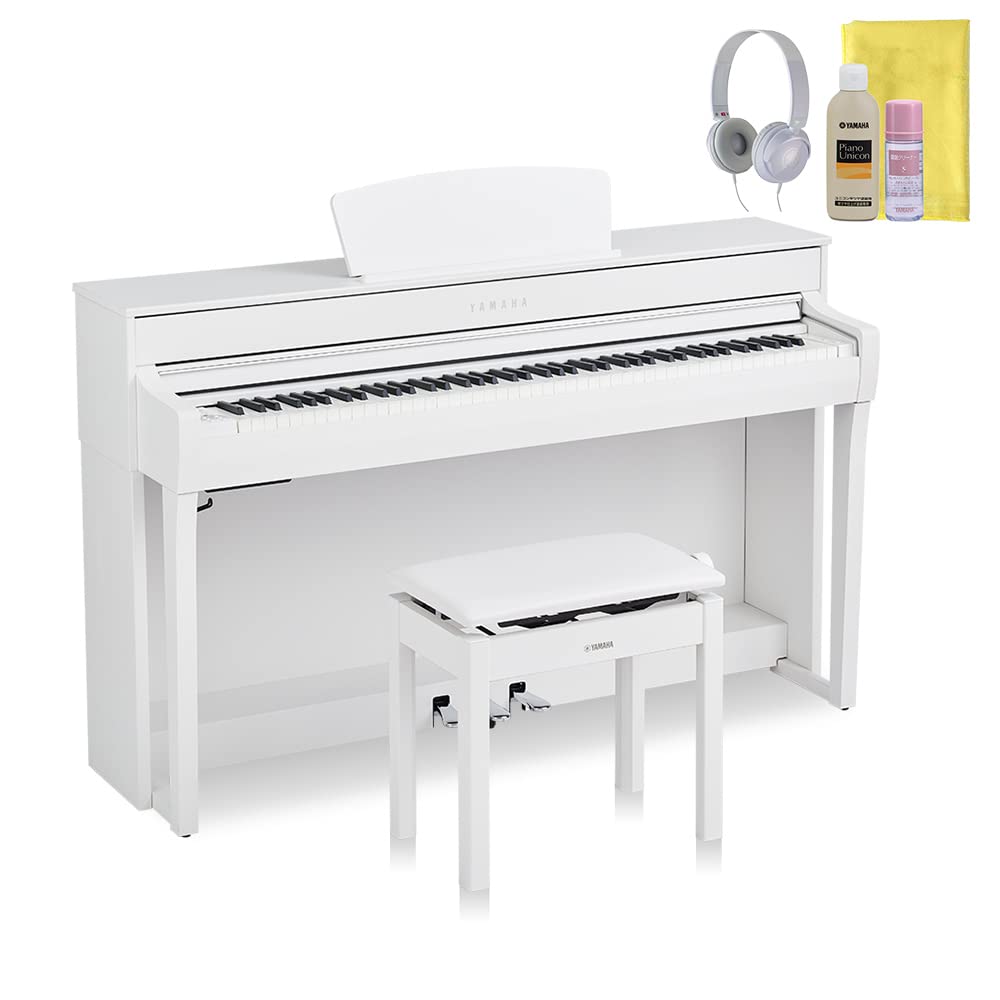 Amazon | YAMAHA SCLP-7350 WH 電子ピアノ 88鍵盤 ヤマハ | 電子ピアノ