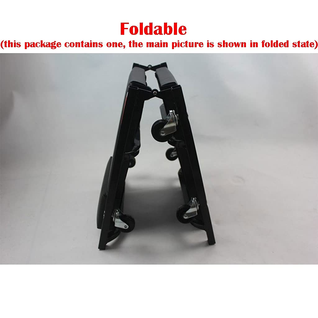 ARCH Plataforma con Ruedas De Cuero, Herramientas Taller Mecanico Plegable con Rueda Universal Y Almohada Elástica, Ruedas Dolly, Capacidad De Camilla Mecanico De 350 Lbs Mecánico