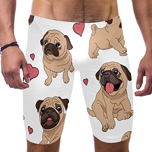 Bañador jammer de natación para hombre con estampado de Shar Pei en talla 3XL