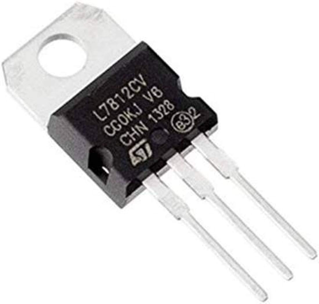 Technical Hut LM7812 7812 Positive Voltage Regulator IC 12V 1A