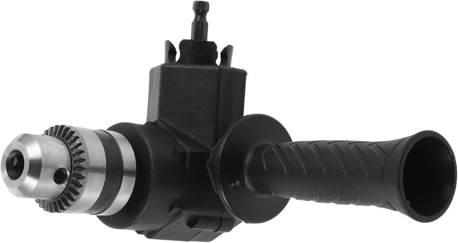 Generic Right Angle Drill Attachment Angled Drill Bit Adapter for Electric Screwdrivers Angle Tool for Tight Spaces Impact Driver Accessory Efficient Construction and Repair Use