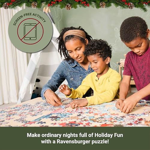 Ravensburger - Christmas at Home - Rompecabezas de 100 piezas - Chalet tradicional decorado para las fiestas - Piezas grandes para niños - Calidad premium - Desde 6 años miniatura 5