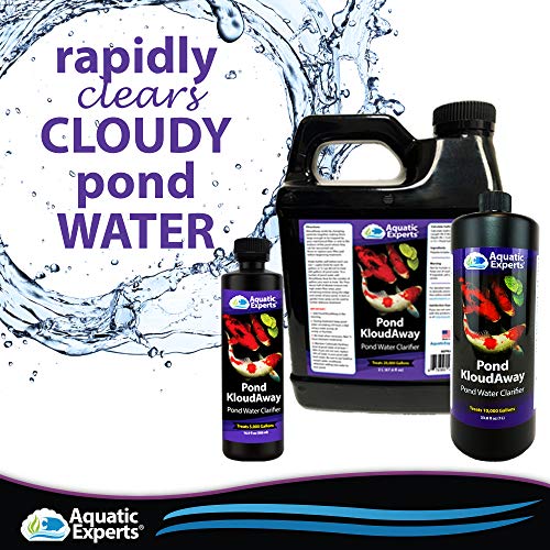 Aquatic Experts KloudAway Freshwater Pond Water Clarifier - Clears Cloudy Water, Water Clarifier for Fish Pond, Made in USA (500 ml - Treats 5,000 Gallons) - Thumbnail 5
