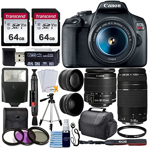 Amazon | Canon EOS Rebel T7 デジタル一眼レフカメラ + EF-S 18