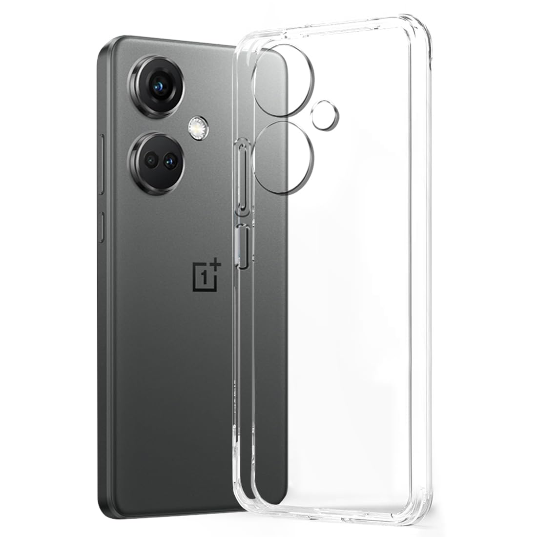 Fashionury Shockproof Back Case Cover for OnePlus Nord CE 3 5G | Raised Bumps for Camera & Screen Protection | Ultra Clear Soft Silicone Back Cover Case for OnePlus Nord CE 3 5G (B0CDTLRD3H) Amazon Price History, Amazon Price Tracker