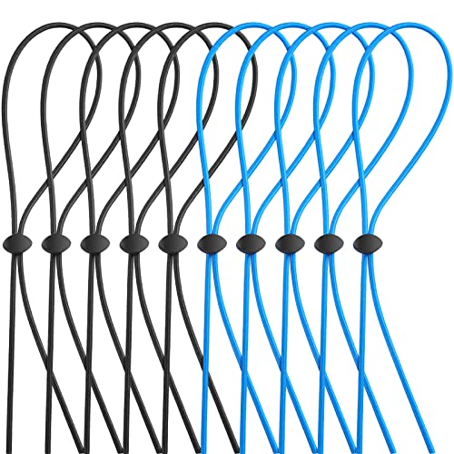Sangles élastiques pour lunettes de natation réglables avec pince de verrouillage x10