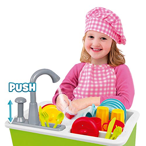 My Home 49025 ColorBaby Spüle mit Zubehör Colors, grün – Bild 6