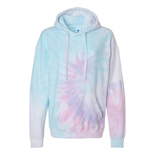 Tie Dye Cloud Fleece Hoodie for Women and Men -