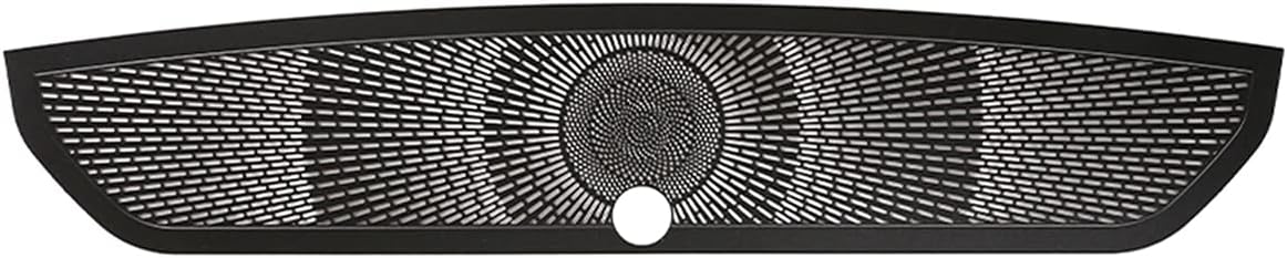 Car Instrument Panel Air Outlet Anti-Blocking Mesh Cover Decoration for Land Rover Defender 90 110 130 2020 2021 2022 2023 (Alloy, Black)