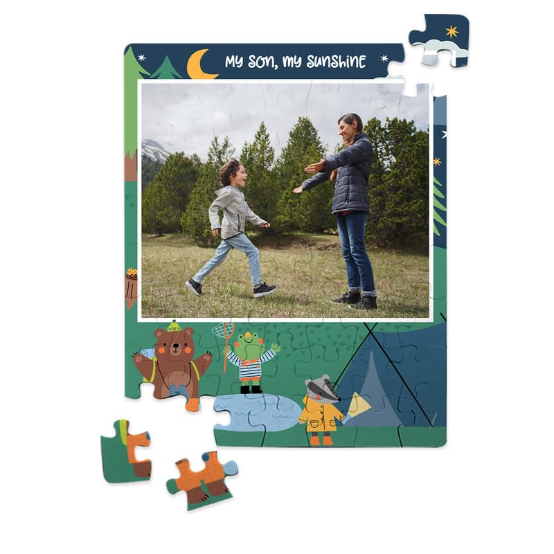 Zooboo Full Photo Puzzle Diwali Special Custom Jigsaw with Your Own Image, Perfect for Kids & Adults (Theme - Into The Wild)-image-18
