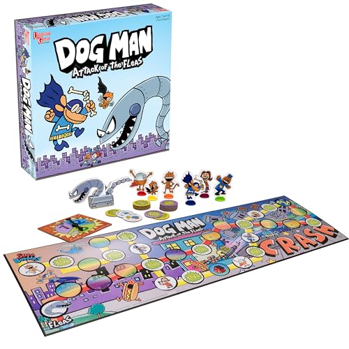 Dog Man: Attack of The Fleas Juego de Mesa miniatura 1
