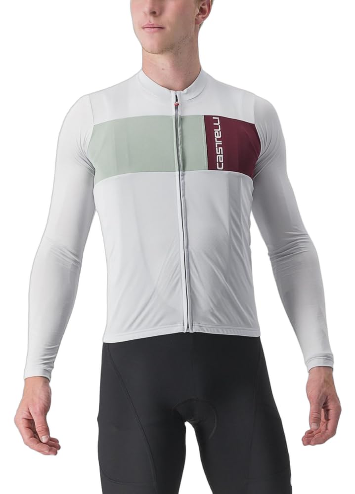 Castelli Prologo 7 Long Sleeve Jersey Maglia Tecnica Uomo (Pacco da 1)