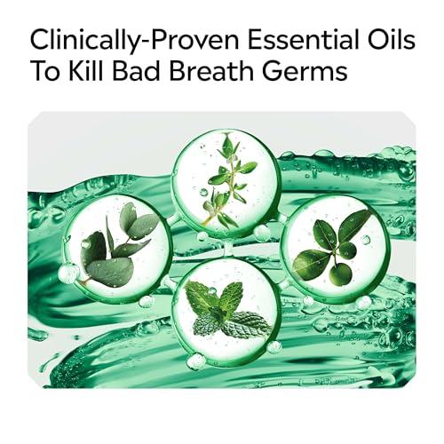 image for Listerine Freshburst Antiseptic Mouthwash for Bad Breath, Kills 99.9% 