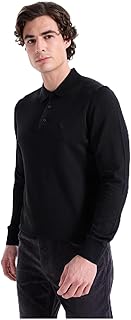 Fabrika Polo Yaka Basic Düz Kazak, 5003263157