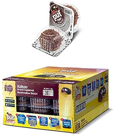Eti Puf Kakaolu 18 g x 48 Adet