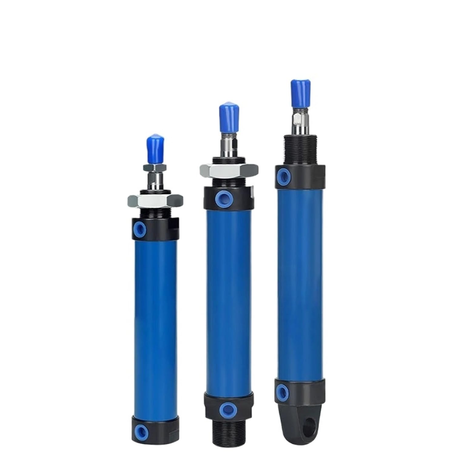 ROA ROB Mini Circular Hydraulic Cylinder Bore16/20/25/32/40/50 Stroke25/50/75/100/125/150/175/200/250/300/400/500(25)