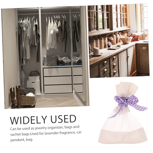 10 bolsas sachet vacías perfumadas de lavanda miniatura 5