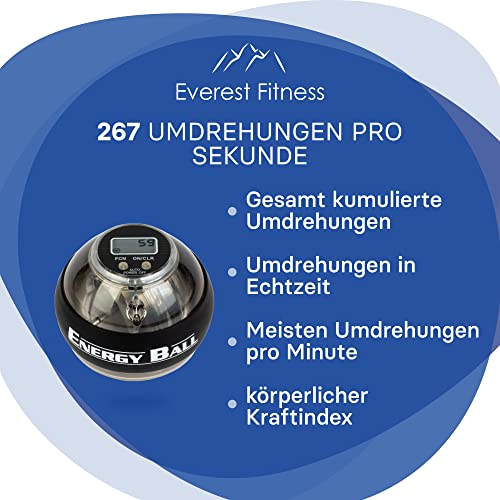 Gyrotwister von Everest Fitness zur Stärkung der Hand und Greifkraft