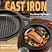 Cast Iron Dutch Oven Pot with Skillet Lid – Pre-Seasoned – Skillet Lid Cooking Pan– PFAS-Free –Umite Chef Cast Iron Skillet Cookware for Bread, Frying, Baking – Dual Handles – Oven, Grill, Campfire & Stovetop Safe – Durable & Non-Toxic, 5QT