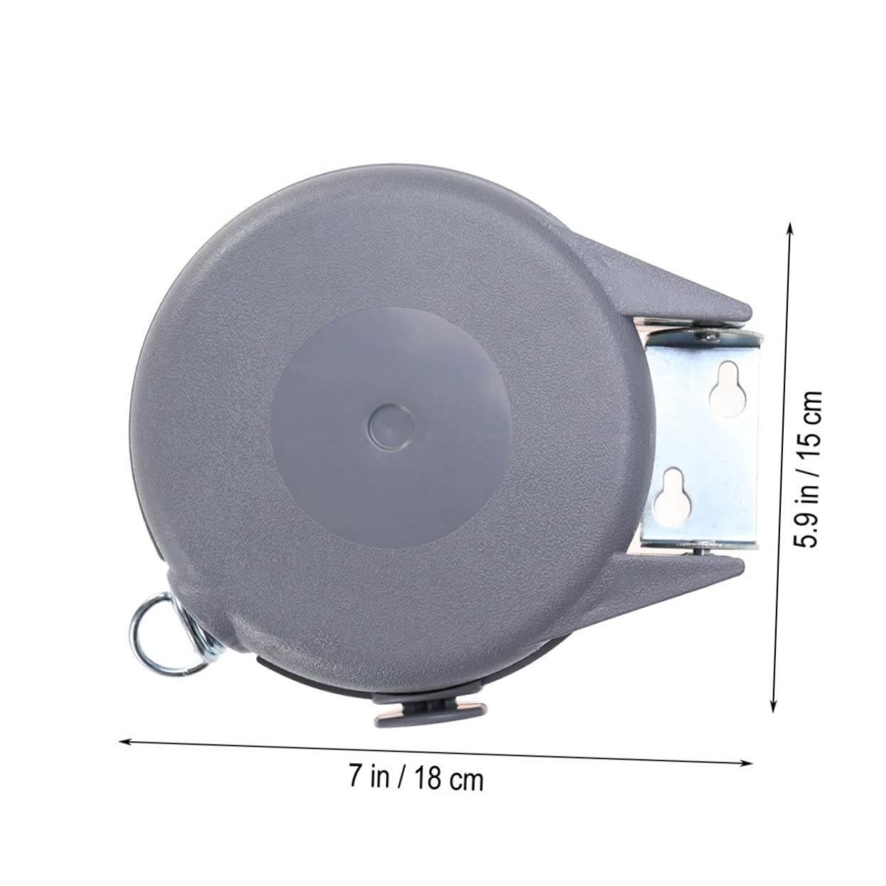 Cabilock Retractable Clothesline Meters Heavy Duty Outdoor Indoor Laundry Line Wall Mounted Easy to Install Weather Resistant for Home Garden Camping and More