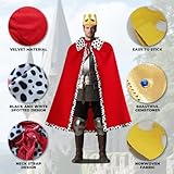 Zoom IMG-2 gzxuehu mantello del re costume Zoom IMG-2 gzxuehu mantello del re costume