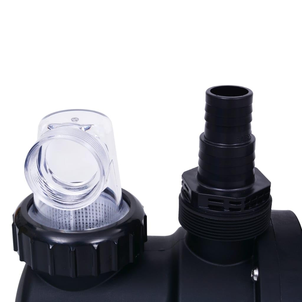 vidaXL Bomba Filtro de Arena con Temporizador 550 W Limpieza Patio Circulación Dispositivo Tanque Almacenamiento Agua Aire Libre Exterior Camping