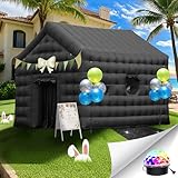 SAYOK Inflatable Nightclub 18x15x15 Ft, Inflatable Party Tent with Disco Ball Light, Inflatable Night Club Tent for Adults Wedding Birthday Backyard Party Business