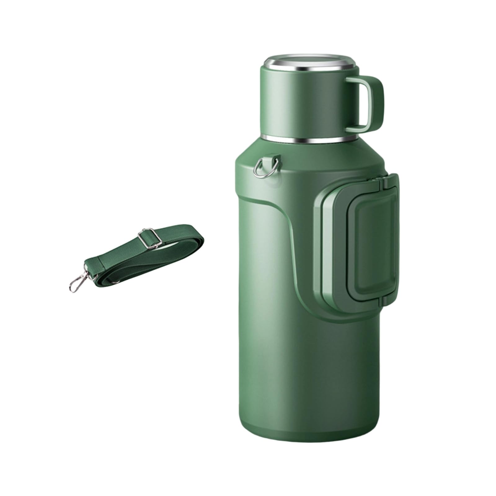 Tsophreniq Sturdy 316 Nonrust Steel Insulated Water Bottle Leak Thermal Carafe for Camping Travel and Work Big Capacity Drinking Flasks