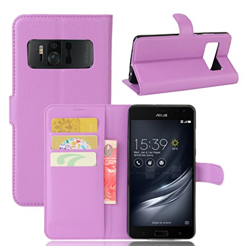 Funda Libro para ASUS ZenFone AR ZS571KL,Manyip Suave PU Leather Cuero Con Flip Cover, Cierre Magnético, Función de Soporte,Billetera Case con Tapa para Tarjetas