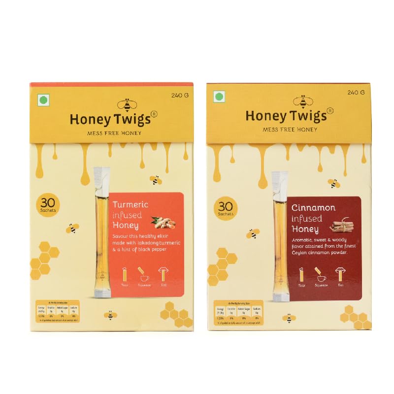 See full amazon price history chart for Honey Twigs Natural Honey | Turmeric Honey and Cinnamon Honey, 480g(240g + 240g - 60 Twigs) | Infused with Natural Ingredients | Pure Honey | No Added Color | No Preservatives Honey Twigs Natural Honey | Turmeric Honey and Cinnamon Honey, 480g(240g + 240g - 60 Twigs) | Infused with Natural Ingredients | Pure Honey | No Added Color | No Preservatives (B0CCW67DXJ) Amazon Price History, Amazon Price Tracker