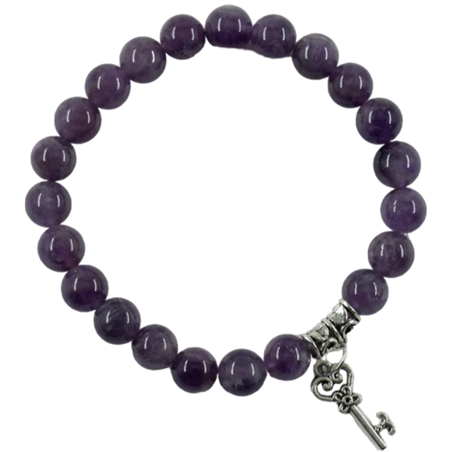 Seetara Amethyst Bracelet Crystal Beads Women Men, 8mm - Hand Beaded Stone Braclet Girls Fashion (Tree Life Charm) (B0BZ12QWSD) Amazon Price History, Amazon Price Tracker