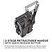 Nanuk Wheeled Series 935 Lightweight NK-7 Resin Waterproof Protective Case with Foam for DSLR Camera, 3 Lenses, Flash, Graphite