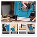 KKKMart Cordless F30 Nail Gun Electric Furniture Carpentry Tacker Stapler Woodworking Power Tool Staple Gun for 18V Battery for DIY Projects, Upholster and Woodworking(1PC 2.0A Battery)