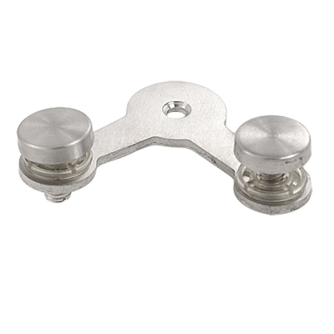 Aexit Silver Tone Double Design Stairs Glass Y-Shape Connector (08565a55c878153dffd744bad1eeb554)