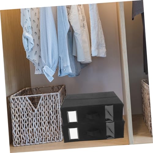 Boîte de rangement pour couvertures avec fenêtres de visualisation - 6