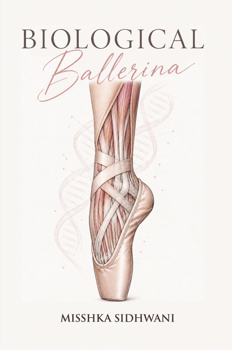 Ballerina biological en cuir souple marron pour femme