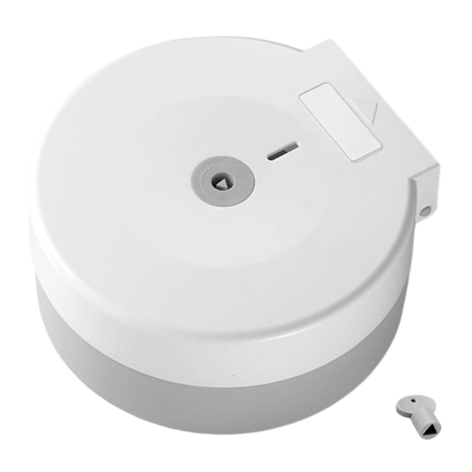 NEWFT Space Saving Wall Mounted Holder Large Toilet Roll Holder Dustproof Dispenser Commercial Bathroom Accessory Bathroom Paper