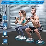 BesWin Large Exercise Mat 8'x4'x6mm/8mm, Extra Thick Workout Mats for Home Gym Flooring, High Density Non-Slip Gym Mats Fitness Mat for Cardio, Weights, Jump Rope, Fitness-Use With or Without Shoes - Image 5