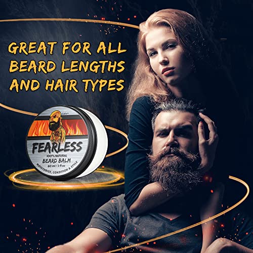 Claev Beard Balm (2 Oz), 100% Top-Grade Natural Beard Conditioning & Styling Balm, Designed For Rugged, Active, Or Outdoorsy Men, Includes Shea Butter, Vegan Beeswax, Cedarwood Oil, Is A Us Company #TOP3